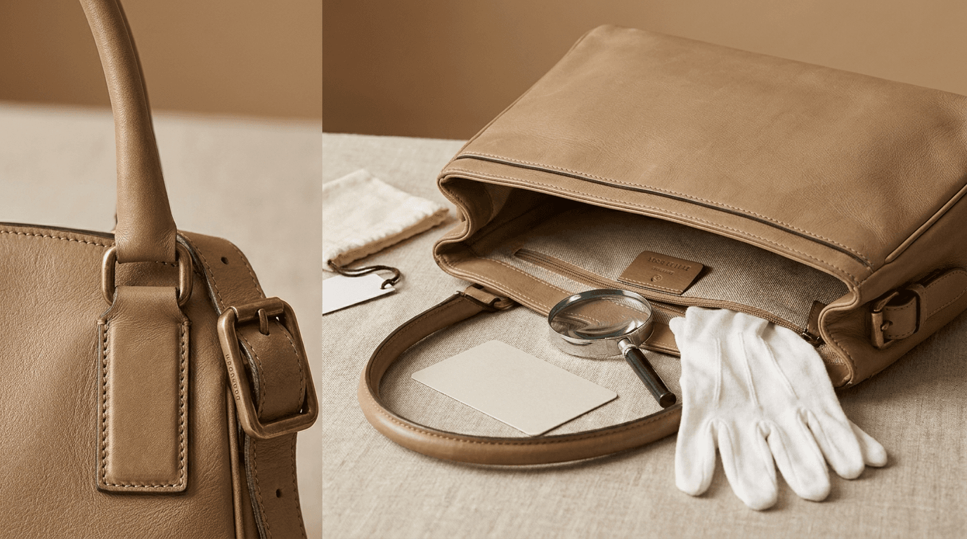 How to authenticate a pre-owned luxury handbag