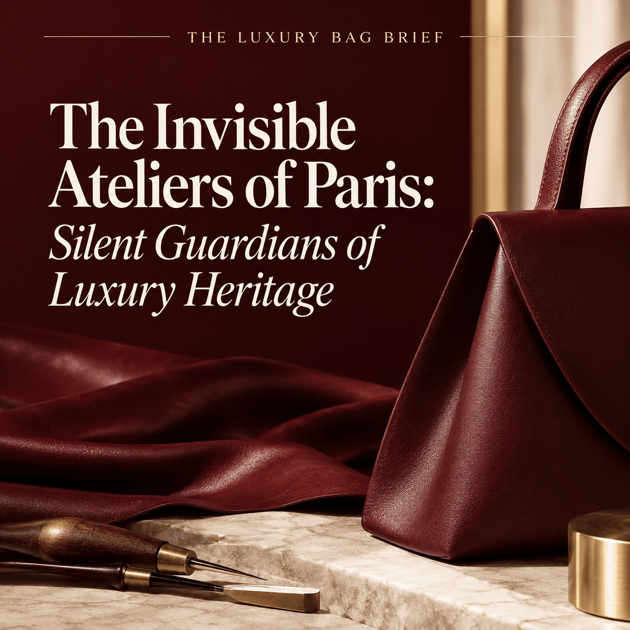 The invisible ateliers of Paris: Silent guardians of luxury heritage